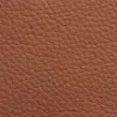 Brown outdoor leather texture, col. 215, CPRN Homood co1015, displaying a granular, pebbled surface and consistent matte finish.