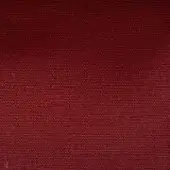 Red ribbed textile with a matte finish, displaying a linear woven pattern; CPRN Homood co1001 col. outdoor collection sample.