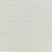 Light gray open-weave textile with a square grid pattern, matte finish, and consistent neutral tone, studio shot for outdoor fabric sample.