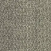 Woven fabric sample, muted warm gray, heathered texture; dense, coarse weave suggests linen or blend, matte finish, natural tone.