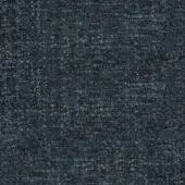 Dark teal fabric sample with gray and off-white flecks, tight weave, slightly rough texture, labeled “pacini & cappellini > fabric (a) > a58”.