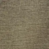 Olive-green linen fabric sample displaying a dense, grid-weave texture with subtle tonal variations and a visible “pacini & cappellini” label.