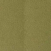 Olive-green leather texture, dense granular surface, consistent fine-grain pattern, smooth glossy finish, Pacini & Cappellini Alga 9050.
