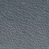 Gray leather texture, Pacini & Cappellini Oltremare 9036, pebble-grain pattern, matte finish, cool tone, durable tactile surface.