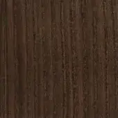 Wood texture sample, tobacco brown stain, vertical grain pattern, matte finish, narrow lines, natural warm tone, refined rustic aesthetic.