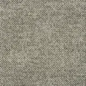 Heathered gray textile with dense, irregular weave and nubby texture; subtle beige and charcoal tonal variations create a complex fabric pattern.