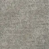 Woven textile with a muted gray heathered pattern, exhibiting a dense diagonal grid structure and a matte, speckled surface texture.