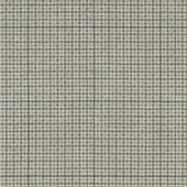 Houndstooth check pattern in beige, brown, and gray tones with interlocking shapes and a textured woven appearance, bisected by a dark gray line.