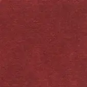Red fabric texture displaying a dense, irregular woven pattern and granular surface with a consistent, muted tone throughout the sample.
