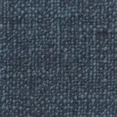 Woven fabric texture, muted blue-gray, subtle vertical stripes, heathered effect, dense nubby surface, matte finish, durable textile.