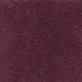 Burgundy fabric texture with a tight weave, plush velvety finish, and directional sheen, displaying yarn variations and a dense, consistent color.