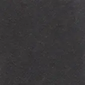 Velvety fabric sample, dark gray, diagonal weave with granular texture, matte finish, dense and absorbent appearance.
