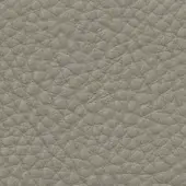 Gray quilted leather texture with a repeating rounded bump pattern, exhibiting a smooth, consistent surface and even lighting.