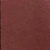 Reddish-brown granular texture with subtle tonal variations, framed by a black border, suggesting felt or heavily textured fabric material.