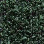 Bouclé fabric texture, muted green, dense rounded forms; Formitalia collection sample, model 809, subtly visible in lower right.