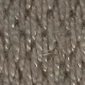 Textured fabric sample displaying a vertical rib pattern in gray and taupe tones, featuring a looped pile and slightly nubby surface.