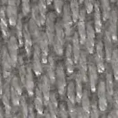 Heathered gray woven fabric texture with a nubby, vertical weave and subtle tonal variations in a studio setting.