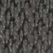 Charcoal gray looped yarn fabric texture with a dense, vertical pile and heathered tonal variations, creating a matte, nubby surface.