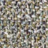 Textural composition of olive green, gray, lavender, and charcoal elements with integrated “formitalia” text and granular, faceted surface details.