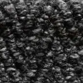 Dark gray fiber texture, irregular coiled pattern, close-up view with “formitalia > caraibi > – 99” text detail.