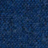 Deep blue woven fabric texture with a dense knit pattern, exhibiting tonal variations from navy to cerulean and a matte, tactile surface.