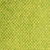 Lime green woven texture with repeating rounded nodes, exhibiting a tight, matte finish and subtle grid-like fiber structure against a neutral backdrop.