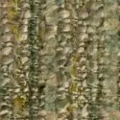 Irregular mosaic texture in olive green, beige, and brown tones with vertical striations and varied surface sheen, diffused lighting.