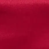 Red fabric texture with a dense, short pile and consistent crimson color, presented under even, diffused lighting.