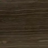 Dark brown striated texture with horizontal lines, layered appearance, and smooth reflective finish; tonal variations from chocolate to warm brown hues.