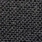 Dark charcoal gray nubby fabric texture with a dense, irregular weave and matte finish, displaying subtle heathered tonal variations.
