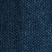 Blue woven fabric sample with repeating raised circular texture, grid pattern, and subtle tonal variations; formitalia panama 28-33 detail.