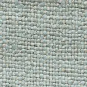 Woven fabric texture, pale blue and beige grid pattern, tight dense weave with nubby surface, matte finish, seamless repeatable design.