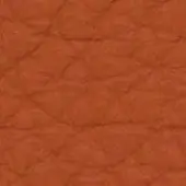 Terracotta quilted texture with diamond pattern stitching, matte leather-like material, displaying tonal variation and a tactile, durable surface.