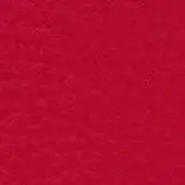 Deep red fabric swatch with a matte finish and felt-like texture displays a subtle, uneven grain and saturated crimson color in a studio setting.