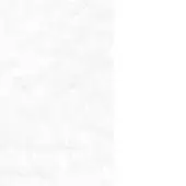 Crumpled white texture fills left side, transitioning to a plain white background; matte, folded paper-like surface with irregular creases.