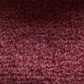 Burgundy looped pile fabric texture with a dense, nubby weave and plush surface, displaying subtle tonal variations under diffused lighting.