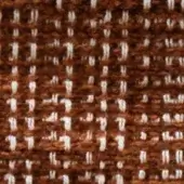 Formitalia Tabasco Caramello fabric texture with a grid weave, featuring medium brown and off-white strands, coarse and durable.