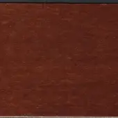 Cherry wood material swatch, reddish-brown tone, matte finish, granular texture, rectangular shape, dark gray backing board.