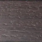 Dark wood grain texture with horizontal ridges, saturated brown tones, and subtle vertical striations against a black background.