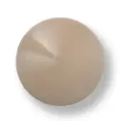 Cap cappuccino sphere, beige color, matte finish, minimalist composition, soft shadow, smooth surface, polished material, white background.