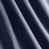 Gray draped fabric with parallel folds creates a diagonal pattern, showcasing a smooth, matte texture and subtle woven grain under soft lighting.