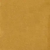 Golden-yellow fabric swatch with a tightly woven texture, displaying subtle tonal variations and a printed label reading “turri > fabric cat. b > 726 p”.