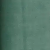 Teal velvet fabric texture with a subtle weave, displaying a matte finish and consistent color, featuring a “turri” brand label.