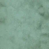Textured fabric sample in dusty teal with a granular, matte finish and short dense pile; labeled “turri > fabric cat. b > 744 g”.