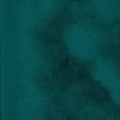 Teal woven fabric texture with mottled tonal variations, displaying a granular nap and dark turquoise hues; label reads “turri > fabric cat. b > 744 i”.