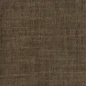 Brown woven fabric sample with mottled texture, featuring beige and gray threads, dense regular weave, matte finish, and label reading “turri.”