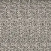 Beige and brown woven fabric sample with a speckled texture, tight weave, and irregular surface; label reads "turri > fabric cat. b > 758 a."