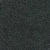 Dark gray-green woven fabric sample with a dense, granular texture and tight weave; label reads "turri > fabric cat. b > 763 d."