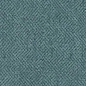 Muted teal woven fabric texture with a dense, granular weave and matte finish; sample labeled “turri > fabric cat. b > 769 e”.