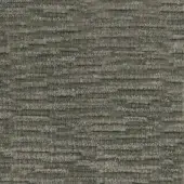 Woven fabric sample, gray-brown tone, horizontal linear ridges, dense texture, mottled fiber blend, textile catalog designation 774 c.